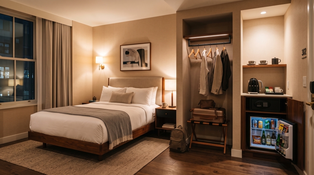 Vollständige Checkliste für die Einrichtung eines professionellen Hotelzimmers
