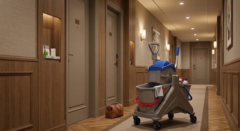 Reinigungswagen für Hotels: Wie sie die Effizienz der Zimmerreinigung verbessern
