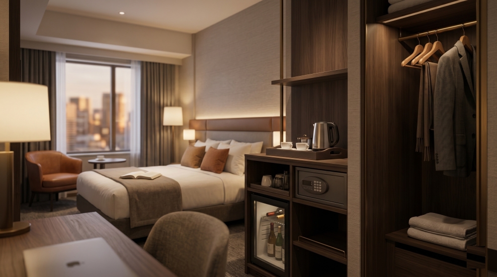 Was sollte in einem Hotelzimmer niemals fehlen?