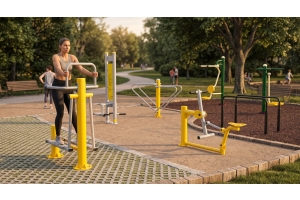 Area fitness all’aperto: come progettare uno spazio completo