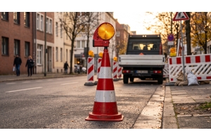 Baustellenleitkegel: Wie man Höhe, Material und Sichtbarkeit auswählt
