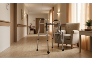 Gehhilfen für den Innenbereich: Was ist für Flure, Zimmer und Stationen zu beachten?