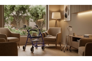 Gehhilfe oder Rollator: Welche Unterschiede sind in einer Gesundheitseinrichtung zu beachten?