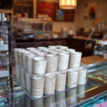 Becherhalter für Eisdielen