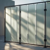 Raumteiler und Leitsysteme