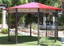 Gazebos und Pergolen für Stadtmöblierung