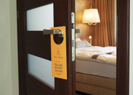 Hotel-Türanhänger