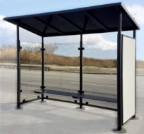 Überdachung Bushaltestelle 
