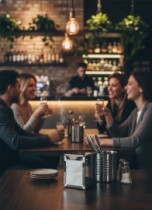 Serviettenhalter für Bars und Restaurants