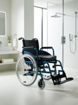 Rollstühle für die Dusche