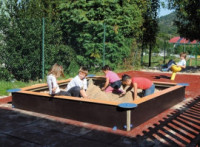 Sandkästen für Spielplätze
