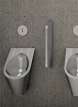 Sanitäranlagen aus Edelstahl für öffentliche Toiletten