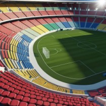 Sitzschalen für Stadien und Sporthallen