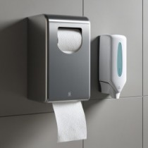 Seifen- und Papiertuchspender