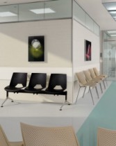 Sitzreihen für Wartebereiche