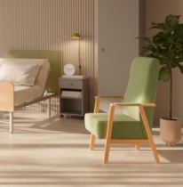 Stühle und Sessel für Patientenzimmer