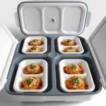 Thermoboxen für den Transport von Lebensmitteln