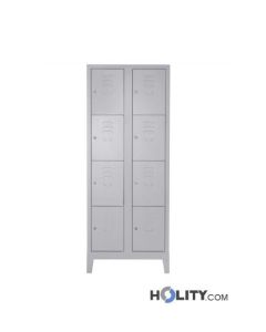 Schliessfachschrank mit 8 Fächern h22816