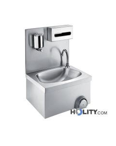 Waschbecken aus Edelstahl h31410