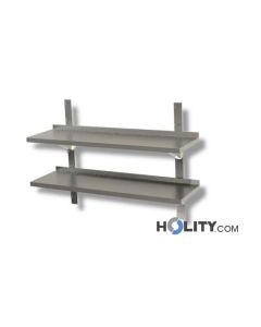 Edelstahl-Doppelregal-für-professionelle-Küchen-h35721