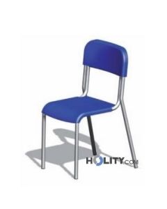 Feuerfester-Kunststoff-Schulstuhl-h17719