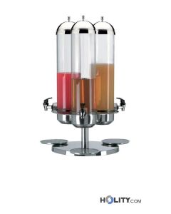 Drehbarer gekühlter Saftdispenser 3 x 5 Liter h1005_19