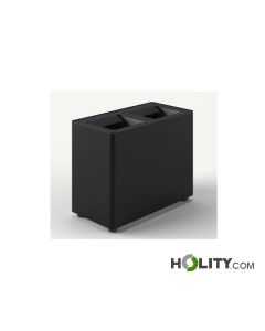 Cestino per la raccolta differenziata interni 2 x 24 lt h1025_32