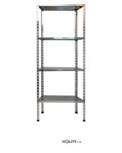 Edelstahl-Anschraubregal-4-Lochböden-110x40xh180-cm-h11146