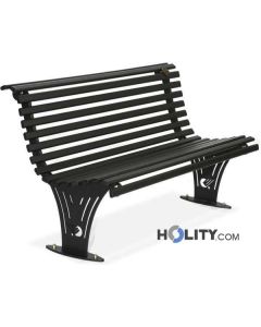 Sitzbank aus Metall h140189