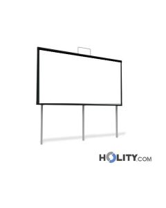 Werbe-/Infotafel als Stadtmobiliar aus Metall h140_358