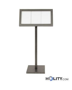 display-a-led-3a4-in-acciaio-rivestito-h14812