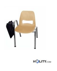 Konferenzstuhl mit Schreibplatte h15965