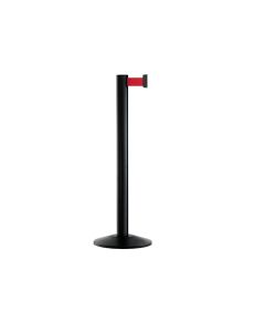Aluminium-Abgrenzpfosten-mit-Band-h16206