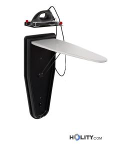 Bügelbrett-mit-Trockenbügeleisen-h16436