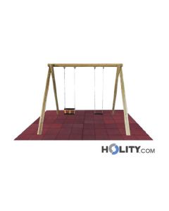 Doppel-schaukel-gestell-in-Holz-h17201