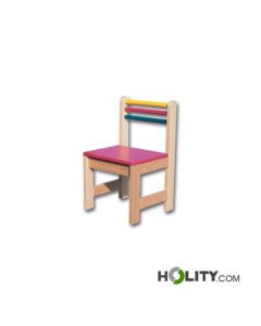 Kindergartenstuhl aus Holz Höhe-26-cm-h172_121