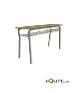 Zweisitzer-Schultisch-mit-Gitterablage-Höhe-59-cm-h172_89