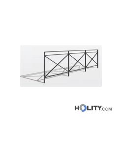 Absperrung zur Verkehrssicherheit als Stadtmobiliar, 3m h191_106