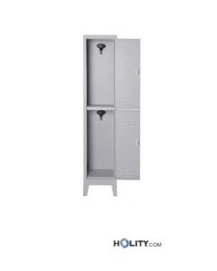Umkleideschrank mit 2, 4 oder 6 Schliessfächern h22814