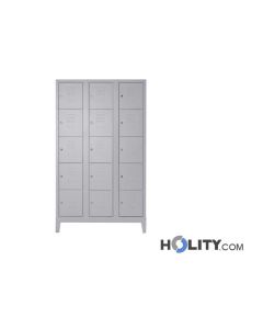 Schliessfachschrank aus Metall h228_21