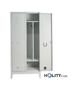 2 Platz - Umkleidespind, sauber-schmutzig h228_23