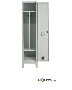 Umkleidespind-mit-Schwarz-Weiß-Trennung-und-oberem-und-unterem- Fachboden-h228_38