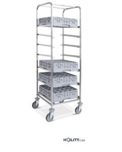 Transportwagen für Spülmaschinenkörbe h22_202