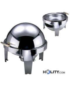 Rolltop-Chafing Dish rund h24204