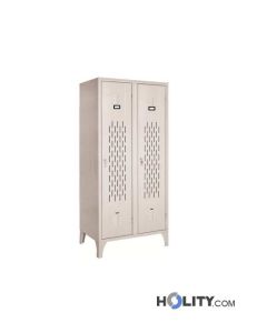 Garderobenspind mit Trennwand und besserer Lüftung h283_23