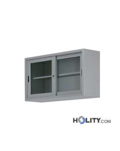 Aufsatzschrank-mit-transparenten-Glasschiebetüren-h283_63