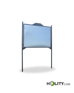 Bacheca arredo urbano 200x140 cm  h28791