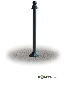 Stahlrohrpoller als Stadtmobiliar h287_159