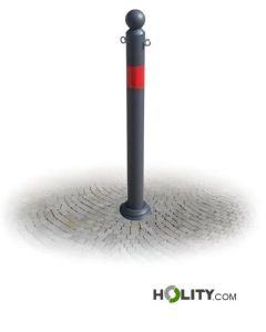 Stahlrohrpoller mit Reflektor h287_160