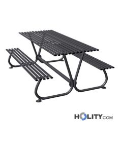 Set Picknick Tisch mit Bänken h287_188